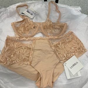 La Perla collection NWT bra /panty set